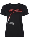 Marc Jacobs The St. Marks T-shirt In Black