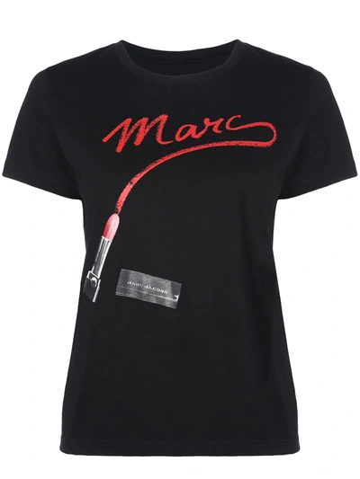 Marc Jacobs The St. Marks T-shirt In Black