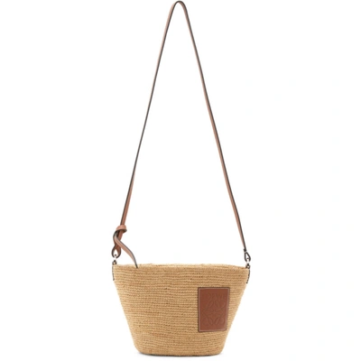 Loewe x Paula's Ibiza Pochette Medium Raffia Crossbody Bag