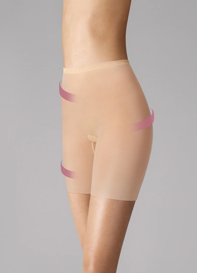 St. John Tulle Control Short In Nude
