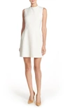 French Connection Sleeveless A-line Mini Dress In Summer White