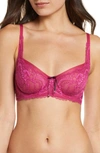 Skarlett Blue Minx Balconette Bra 1733100 In Exotic Pink