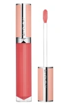 Givenchy Le Rose Perfecto Liquid Lip Balm In 23 Solar Pink