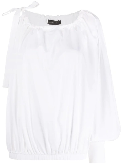 Federica Tosi One-houlder Blouse In White
