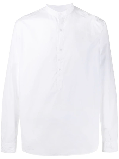 Costumein Domenico Mandarin-collar Shirt In White