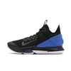 Nike Men's Lebron Witness Iv Basketball Sneakers From Finish Line In Black,hyper Cobalt,clear