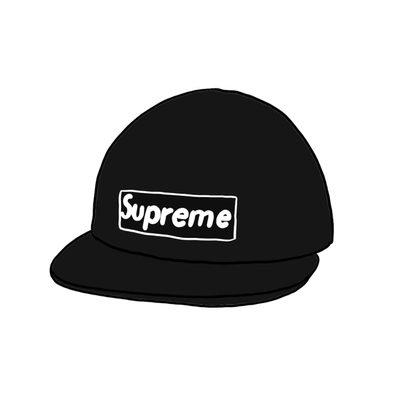 Pre-owned Supreme  Barbour Waxed Cotton Camp Cap Black