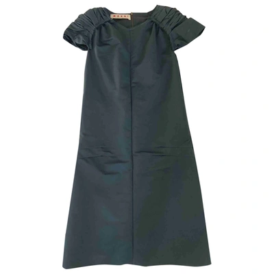 Pre-owned Marni Dress In Green