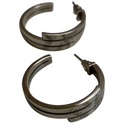 Pre-owned Emporio Armani Earrings In Metallic