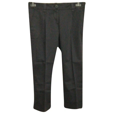 Pre-owned Pinko Short Trousers In Black