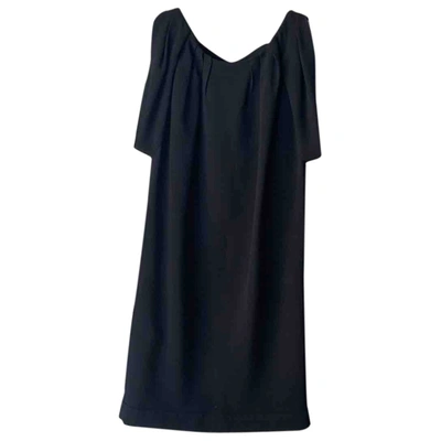 Pre-owned Miu Miu Mid-length Dress In Black