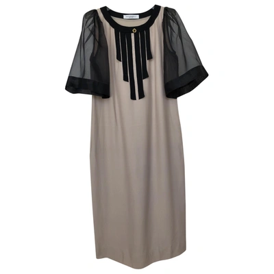 Pre-owned Viktor & Rolf Silk Mid-length Dress In Multicolour