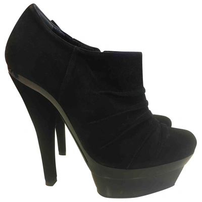 Pre-owned Barbara Bui Ankle Boots In Black