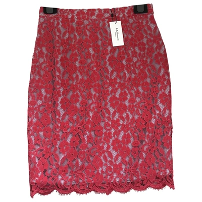Pre-owned Lk Bennett Skirt In Pink