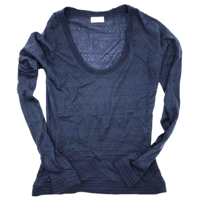 Pre-owned Malo Cashmere Jumper In Blue