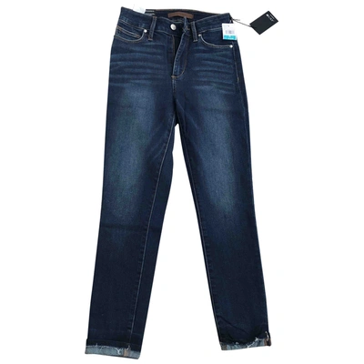 Pre-owned Joe's Blue Cotton Jeans