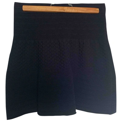 Pre-owned Mkt Studio Mini Skirt In Navy