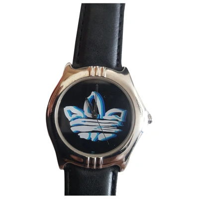 Pre-owned Adidas Originals Watch In Black
