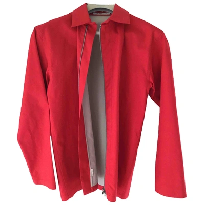 Pre-owned Dior Jacket In Red