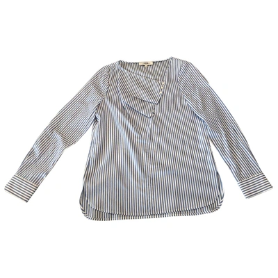 Pre-owned Tibi Blue Cotton Top