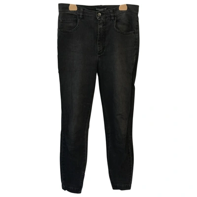 Pre-owned Dolce & Gabbana Slim Jeans In Anthracite