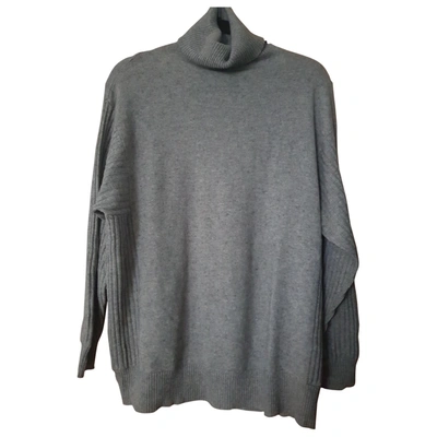 Pre-owned Vince Grey Wool Knitwear