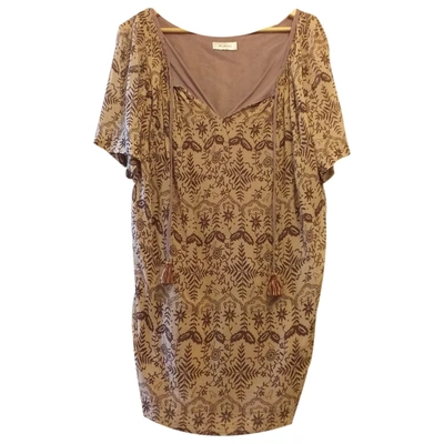 Pre-owned Ailanto Mid-length Dress In Camel