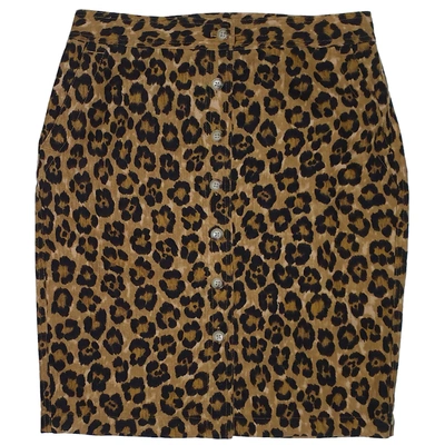Pre-owned Lauren Ralph Lauren Linen Mid-length Skirt In Multicolour