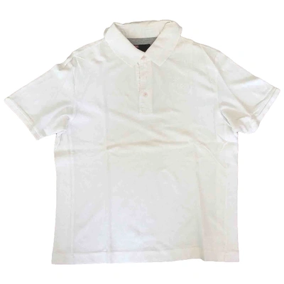 Pre-owned Diesel Polo Shirt In White