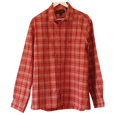 Pre-owned Timberland Shirt In Red