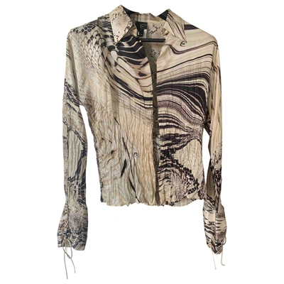 Pre-owned Just Cavalli Silk Shirt In Other