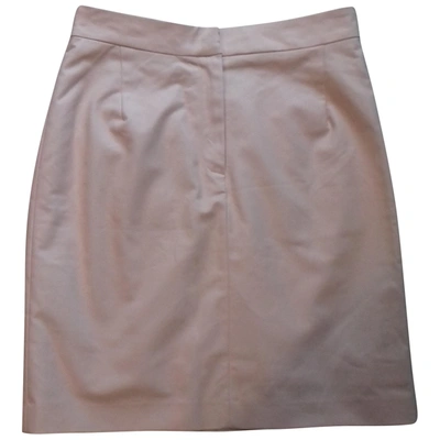 Pre-owned Claudie Pierlot Mid-length Skirt In Pink