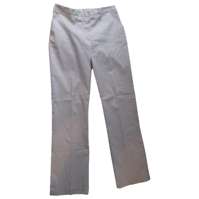 Pre-owned Comptoir Des Cotonniers Straight Pants In Pink