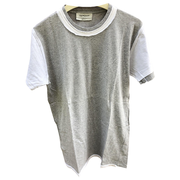 grey yves saint laurent t shirt