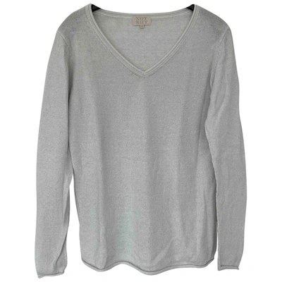 Pre-owned Not Shy Jumper In Silver