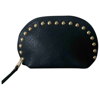Pre-owned Rebecca Minkoff Leather Handbag In Black