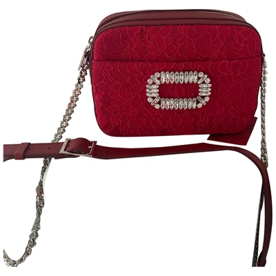 Pre-owned Roger Vivier Handbag In Red