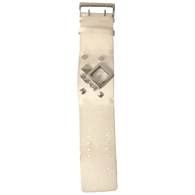 Pre-owned Paco Rabanne Watch In White