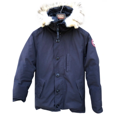 Pre-owned Canada Goose Navy Coat