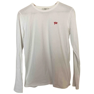 Pre-owned Rika White Cotton Top