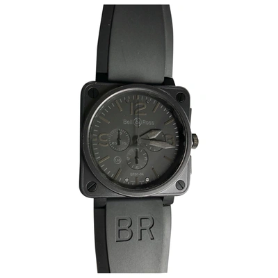 Pre-owned Bell & Ross Br01-94 Watch In Black