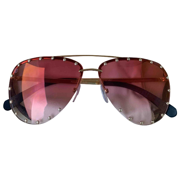 Pre-Owned Louis Vuitton Pink Metal Sunglasses | ModeSens