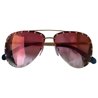 Pre-owned Louis Vuitton Pink Metal Sunglasses