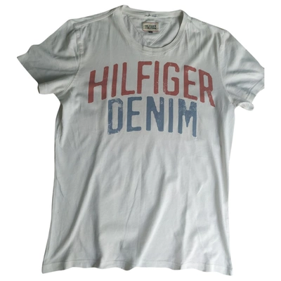 Pre-owned Tommy Hilfiger White Cotton T-shirt