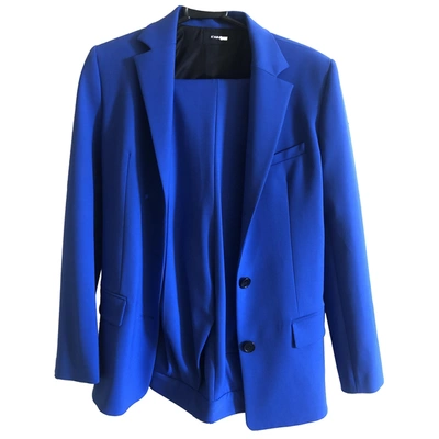 Pre-owned Kwaidan Editions Wool Suit Jacket In Blue
