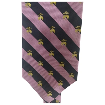 Pre-owned Brooks Brothers Silk Tie In Pink