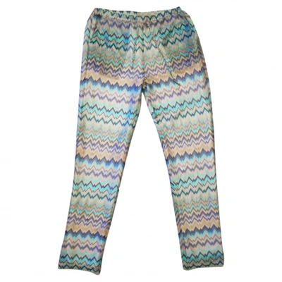Pre-owned Dry Lake Carot Pants In Multicolour