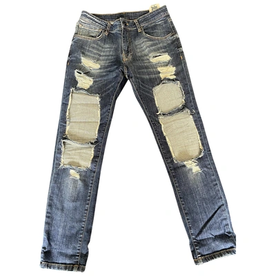 Pre-owned Jijil Blue Denim - Jeans Jeans