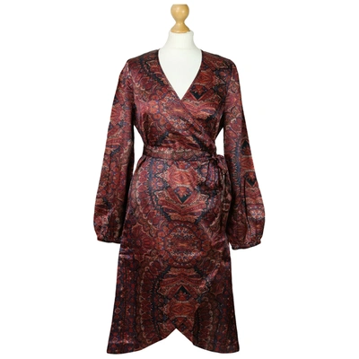 Pre-owned By Timo Burgundy Dress
