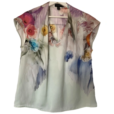 Pre-owned Ted Baker Multicolour Polyester Top